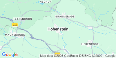 Karte Hohenstein