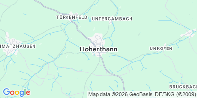 Karte Hohenthann