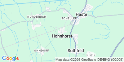 Karte Hohnhorst
