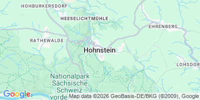 Karte Hohnstein