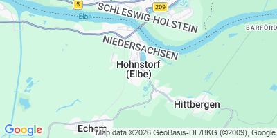 Karte Hohnstorf (Elbe)