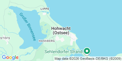 Karte Hohwacht (Ostsee)