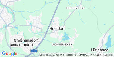 Karte Hoisdorf