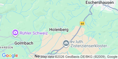 Karte Holenberg