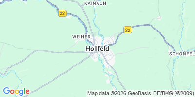 Karte Hollfeld