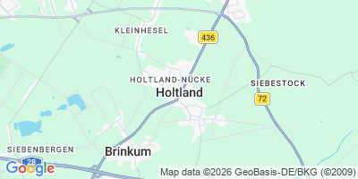 Karte Holtland