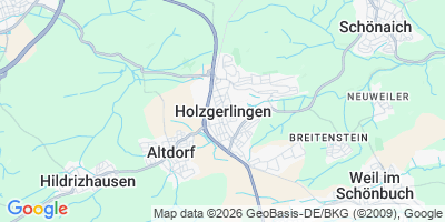 Karte Holzgerlingen