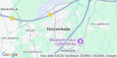 Karte Holzwickede