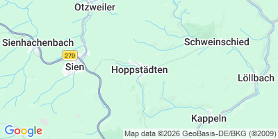 Karte Hoppstädten