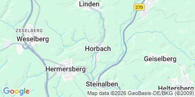 Karte Horbach
