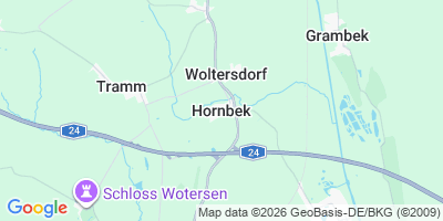Karte Hornbek