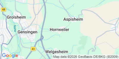 Karte Horrweiler