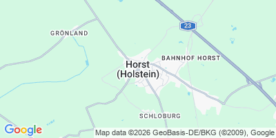 Karte Horst (Holstein)