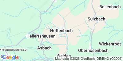 Karte Hottenbach