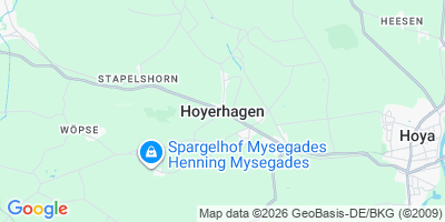Karte Hoyerhagen
