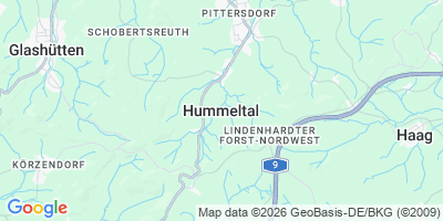 Karte Hummeltal