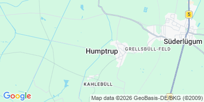 Karte Humptrup