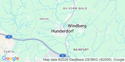 Karte Hunderdorf