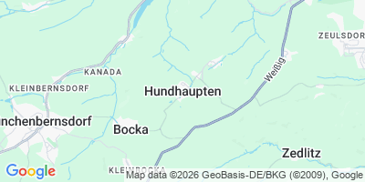 Karte Hundhaupten