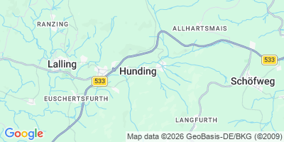 Karte Hunding