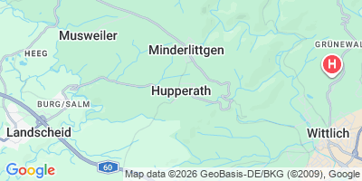 Karte Hupperath