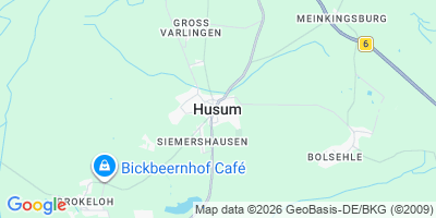 Karte Husum