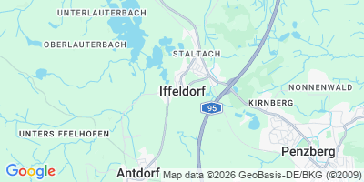 Karte Iffeldorf