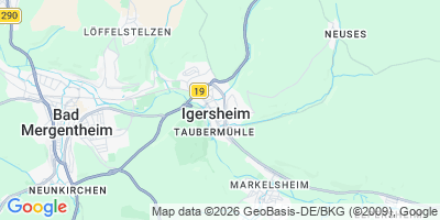 Karte Igersheim