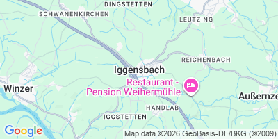 Karte Iggensbach