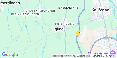 Karte Igling