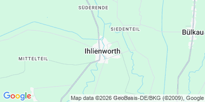 Karte Ihlienworth