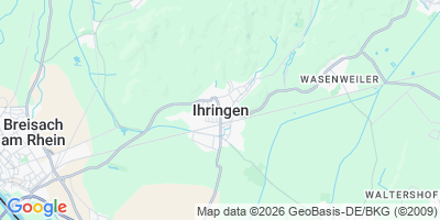 Karte Ihringen