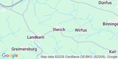 Karte Illerich