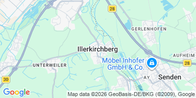Karte Illerkirchberg