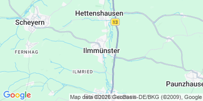 Karte Ilmmünster