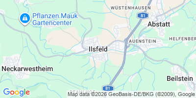 Karte Ilsfeld