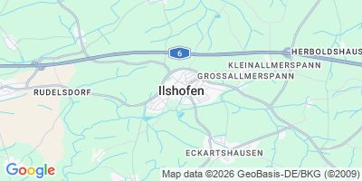 Karte Ilshofen