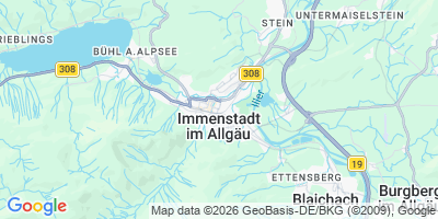 Karte Immenstadt i.Allgäu