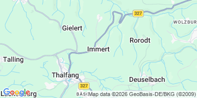 Karte Immert
