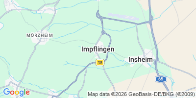 Karte Impflingen