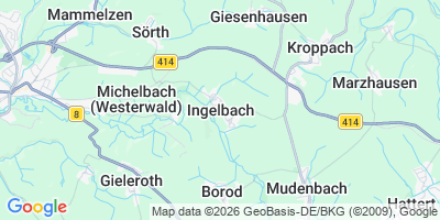 Karte Ingelbach
