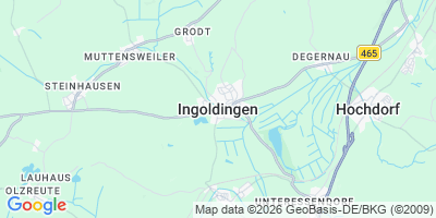 Karte Ingoldingen
