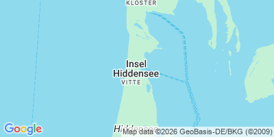 Karte Insel Hiddensee