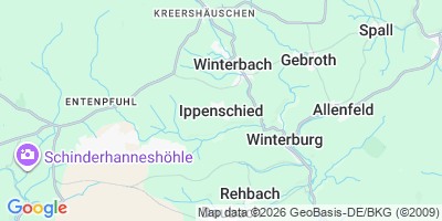 Karte Ippenschied