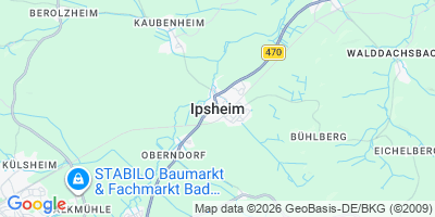 Karte Ipsheim