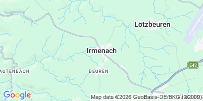 Karte Irmenach
