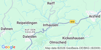 Karte Irrhausen