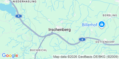 Karte Irschenberg