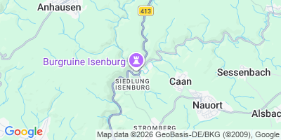 Karte Isenburg