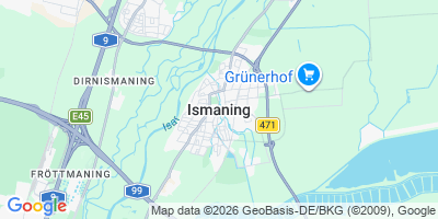 Karte Ismaning